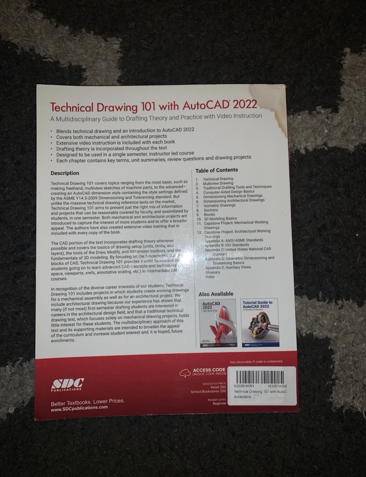 Technical drawing 101 with AutoCAD 2022 by Douglas Smith