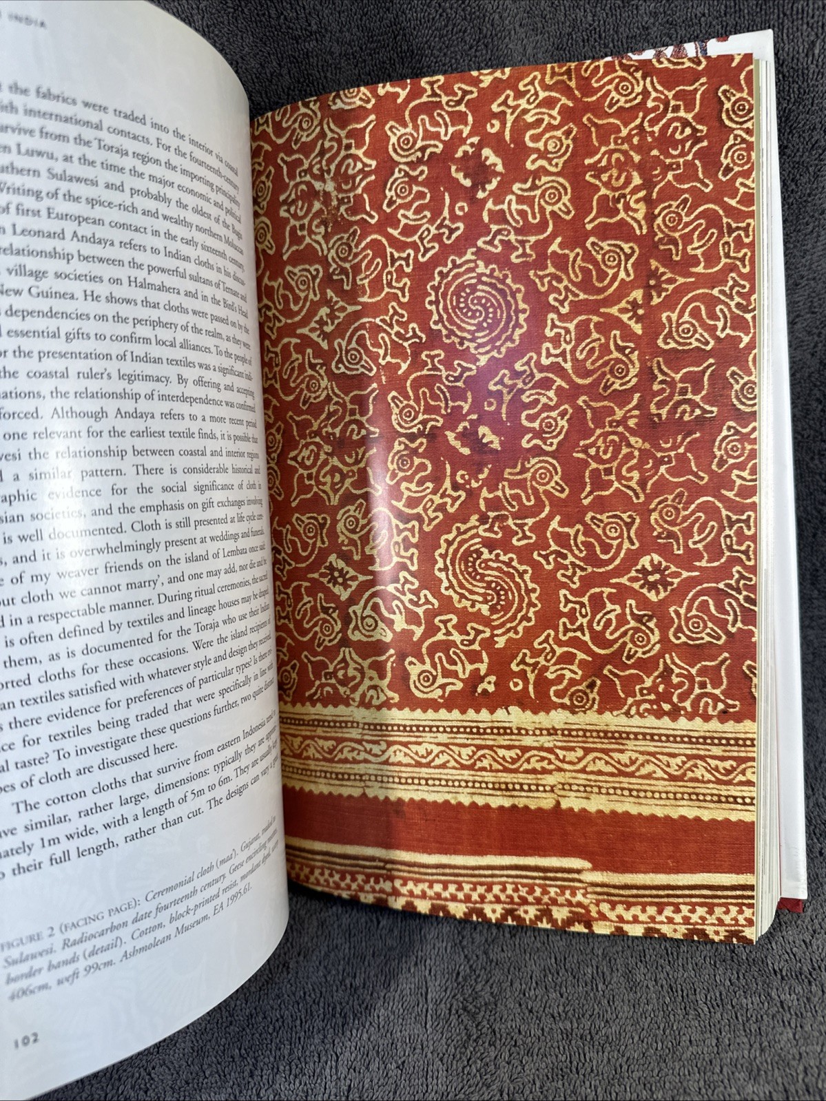 Textiles from India: The Global Trade by Rosemary Crill HC DJ VERY GOOD