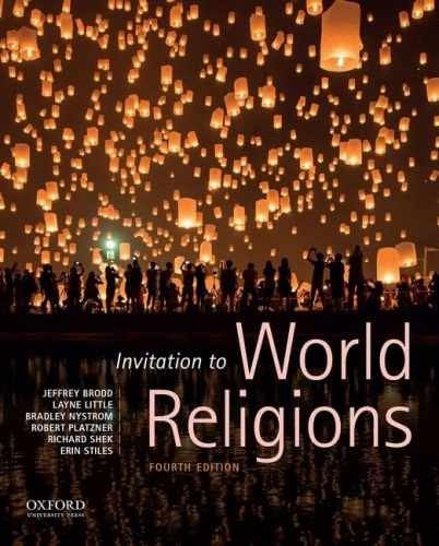 Invitation to World Religions – Paperback, by Brodd Jeffrey; Little – Very Good