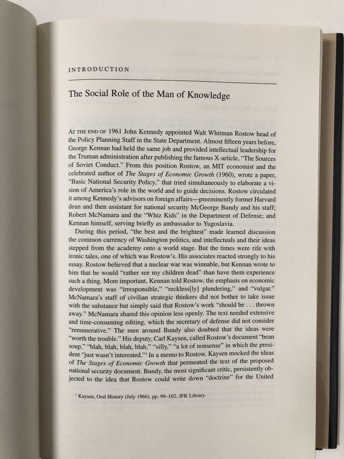 Blind Oracles: Intellectuals and War from Kennan to Kissinger (2006, Hardcover)