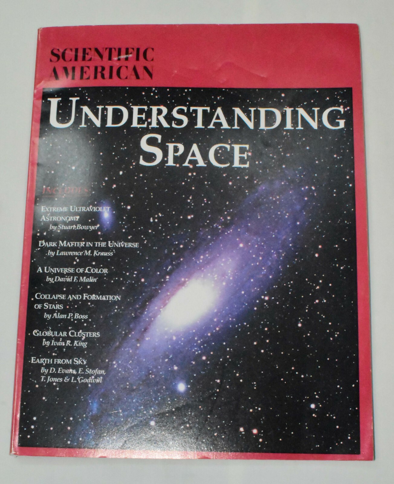 «Understanding Space» from Scientific American – 11″ x 8.2″ x 0.5″ in 1996