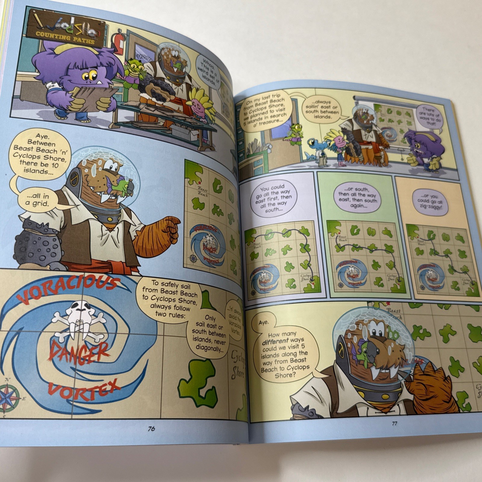 Art of Problem Solving Beast Academy 2D Guide and Practice 2-Book Set -NEW