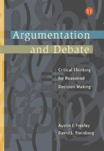 Argumentation and Debate (with InfoTrac) (Wadsworth Series in Commun – VERY GOOD