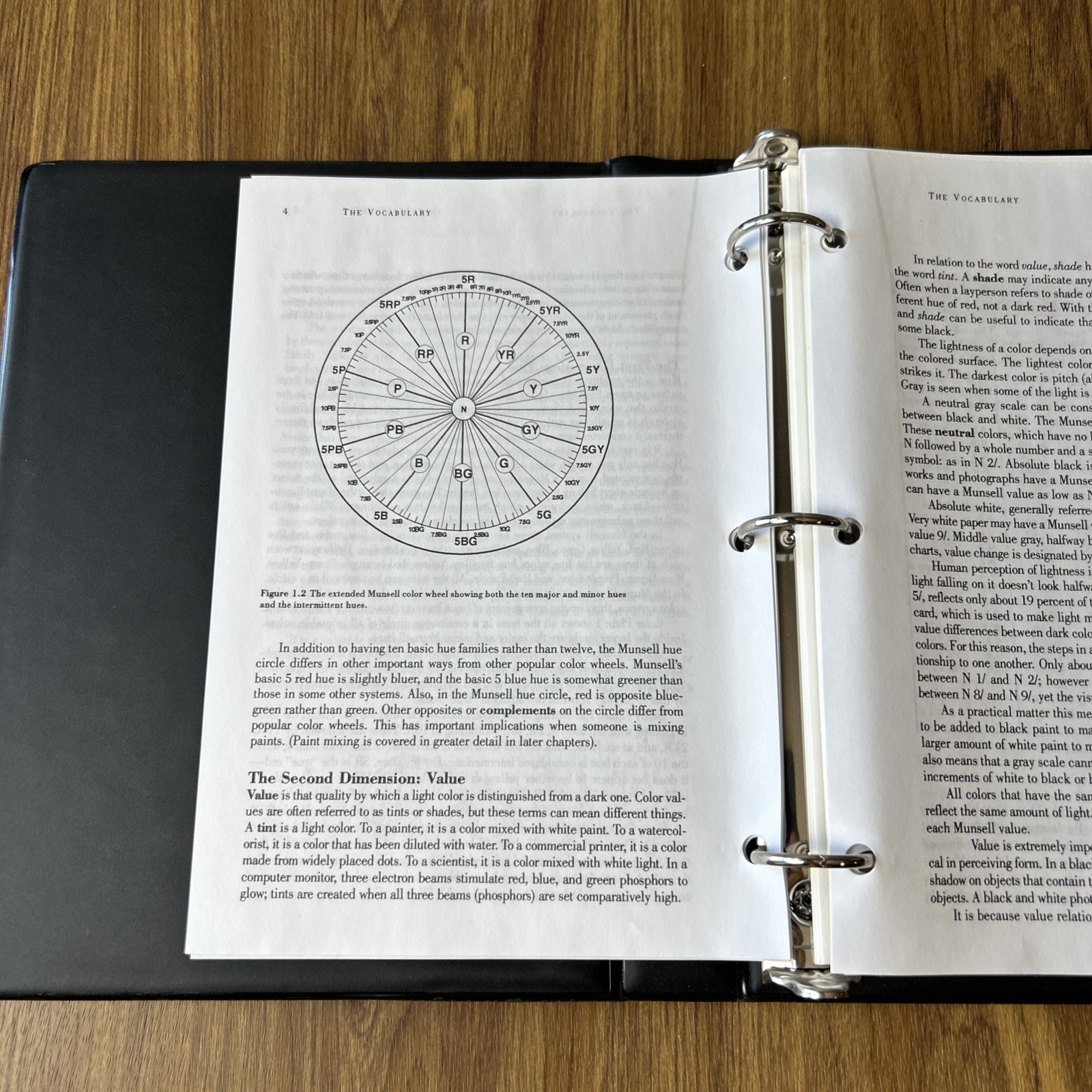 The New Munsell Student Color Set Second Edition Ring Binder Jim Long Luke Chart