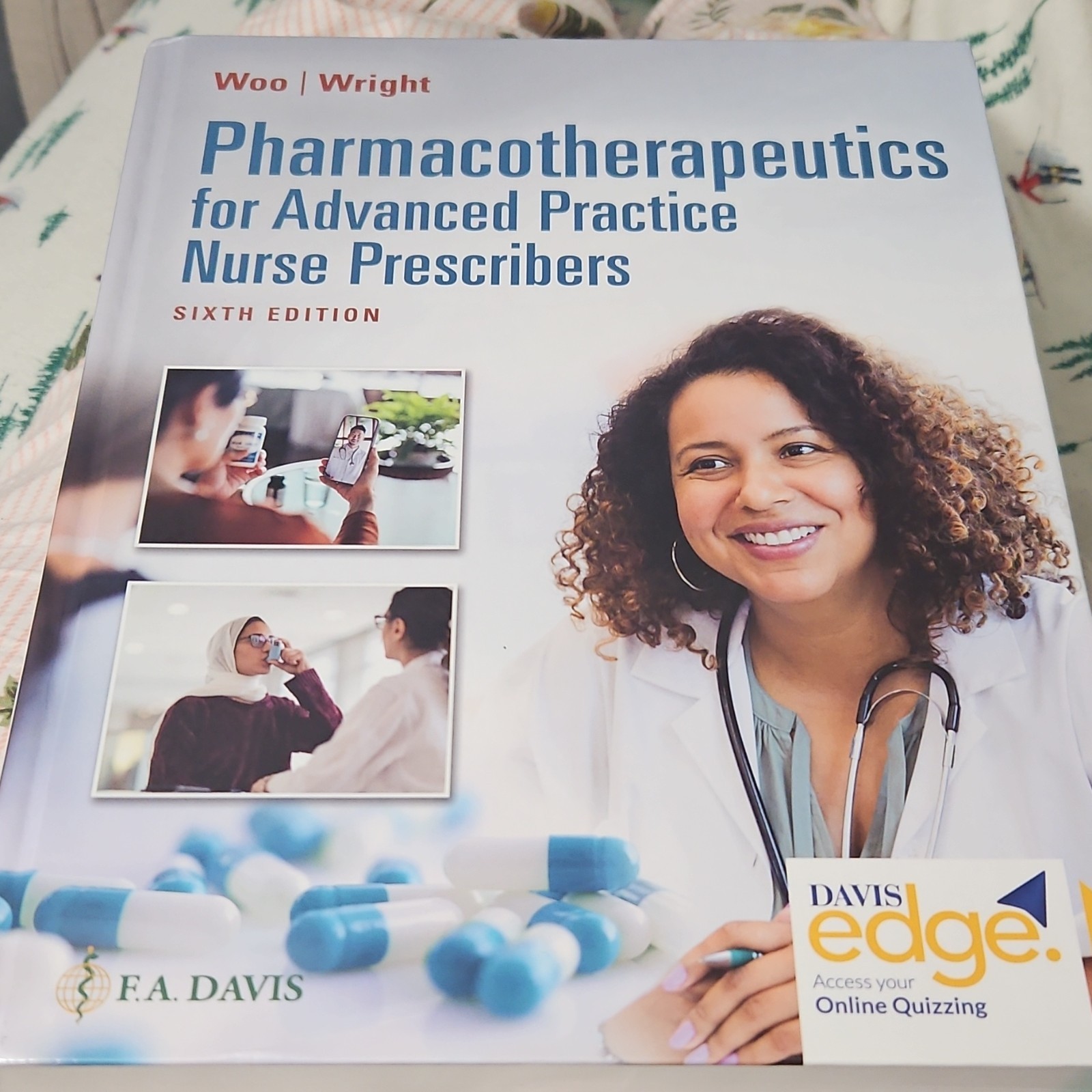 F.A. Davis Pharmacotherapeutics for Advanced Practice Nurse Prescribers 6e Book