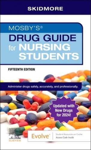 Mosbys Drug Guide for Nursing Students with update – Paperback – GOOD