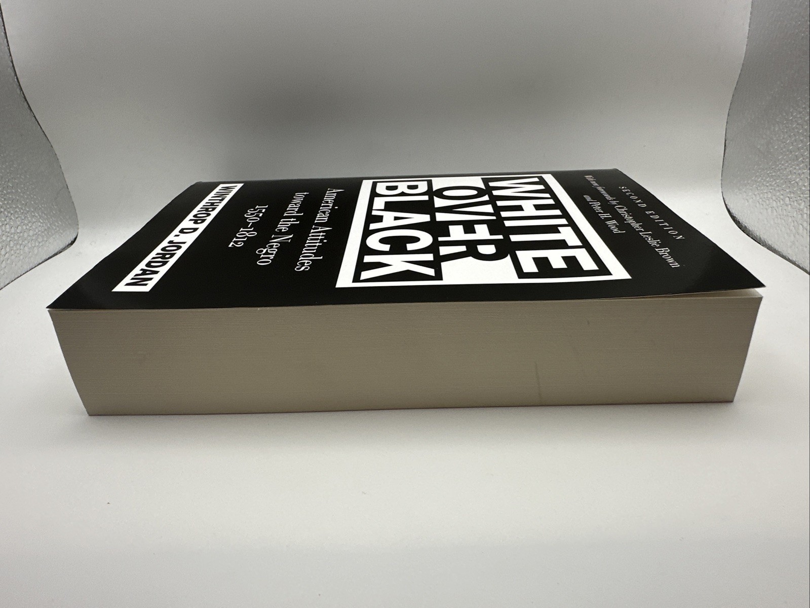 White Over Black : American Attitudes… 2nd Edition by Jordan (Paperback, 2012)