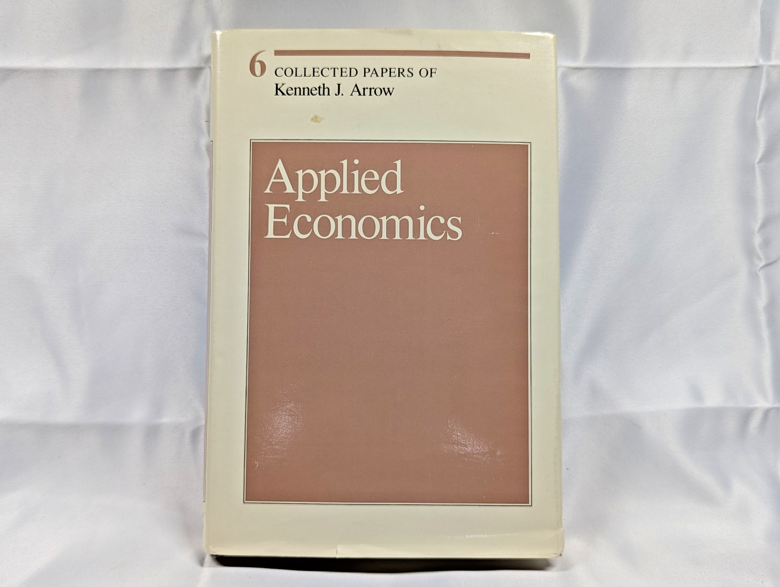 Applied Economics 6 Collected Papers of Kenneth J Arrow 1985 HC Free Shipping