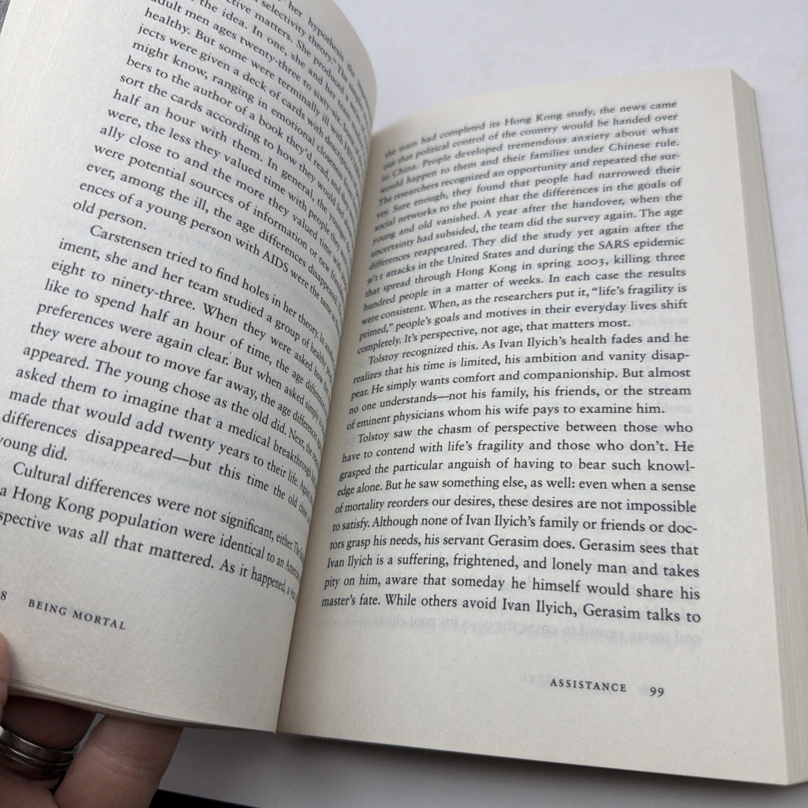 Being Mortal – paperback, Atul Gawande, 9781250076229