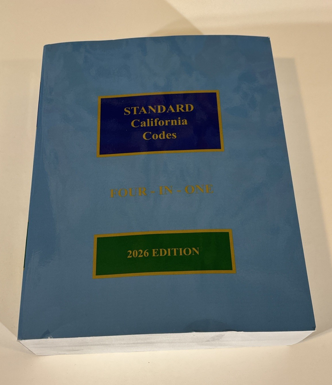 Standard California Codes 4 in 1 2026 Edition Civil Procedure Book Four-In-One