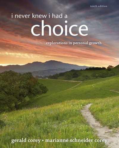 I Never Knew I Had A Choice: – Paperback, by Corey Gerald; Corey – Very Good o
