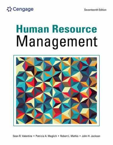 Human Resource Management – Paperback, by Valentine Sean; Meglich – Good