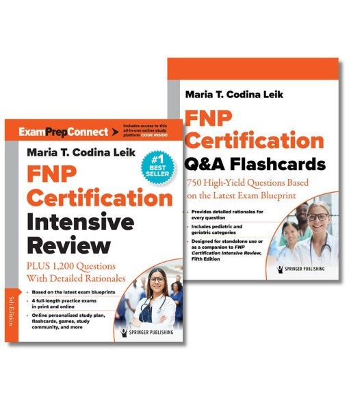 FNP Certification Intensive Review and Q&A Flashcards Set by Maria T. Codina…