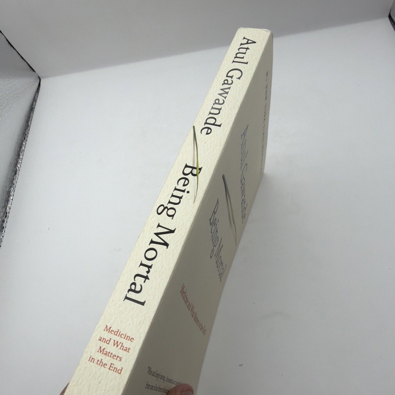Being Mortal – paperback, Atul Gawande, 9781250076229