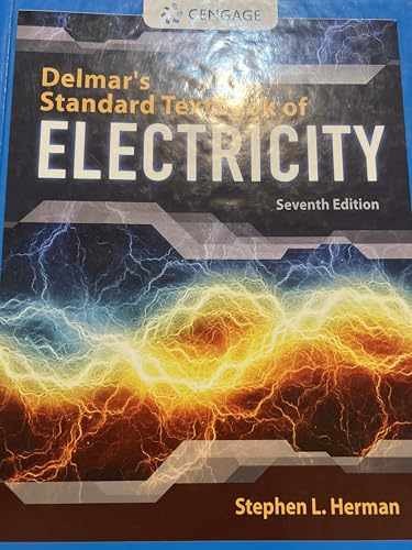 Delmar’s Standard Textbook of Electricity – Hardcover, by Herman Stephen – New v