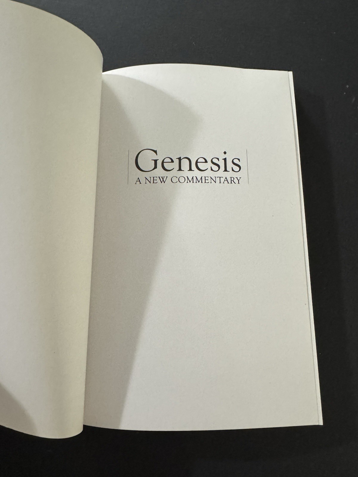 Genesis A New Commentary Meredith G Kline 2016 Paperback Theology Bible