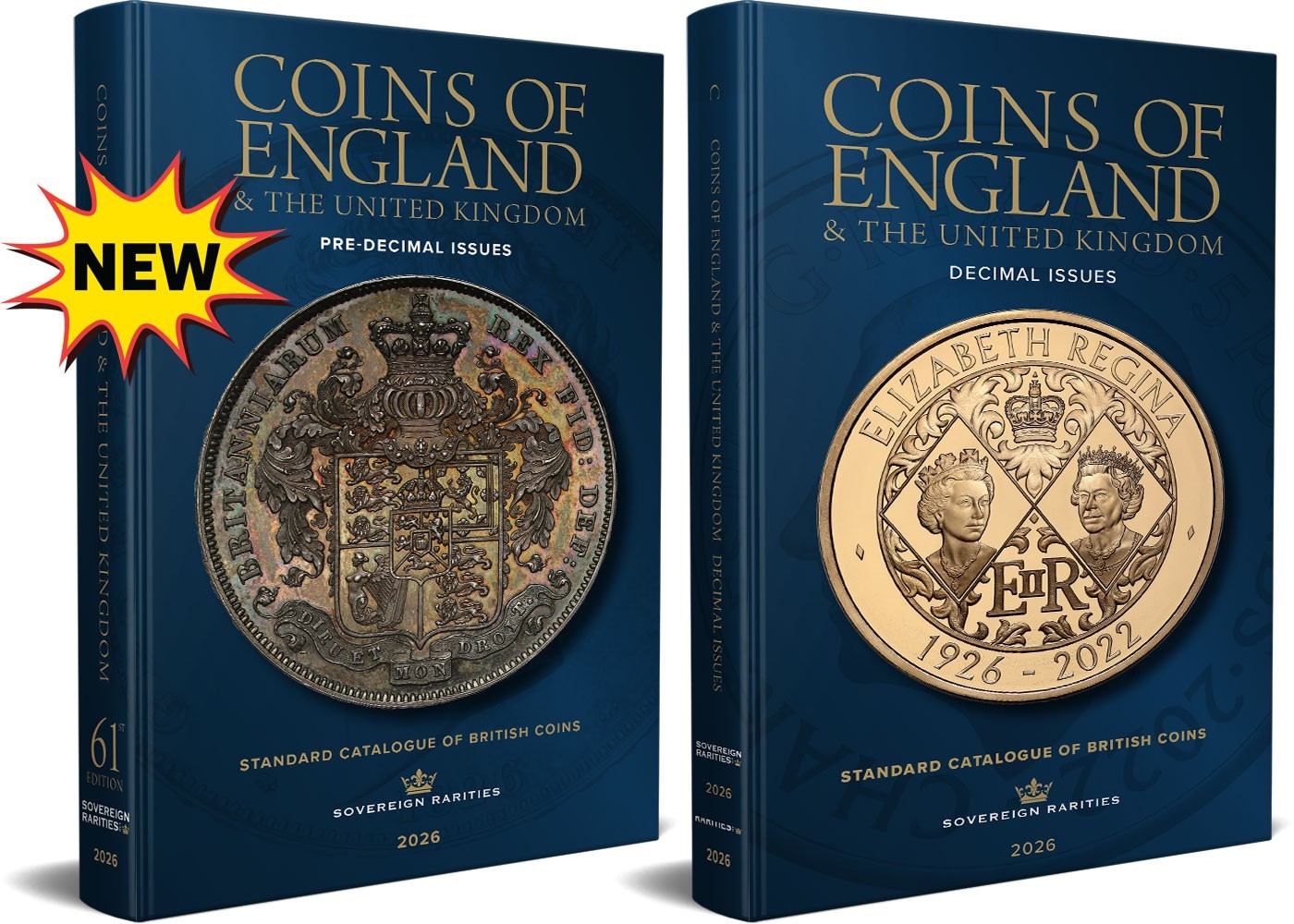 COINS OF ENGLAND 2026 – PRE &POST-DECIMAL VOLUMES **NEW – NOW IN STOCK**