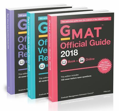 GMAT Official Guide 2018 Bundle: Books + Online, GMAC (Graduate Management Admis
