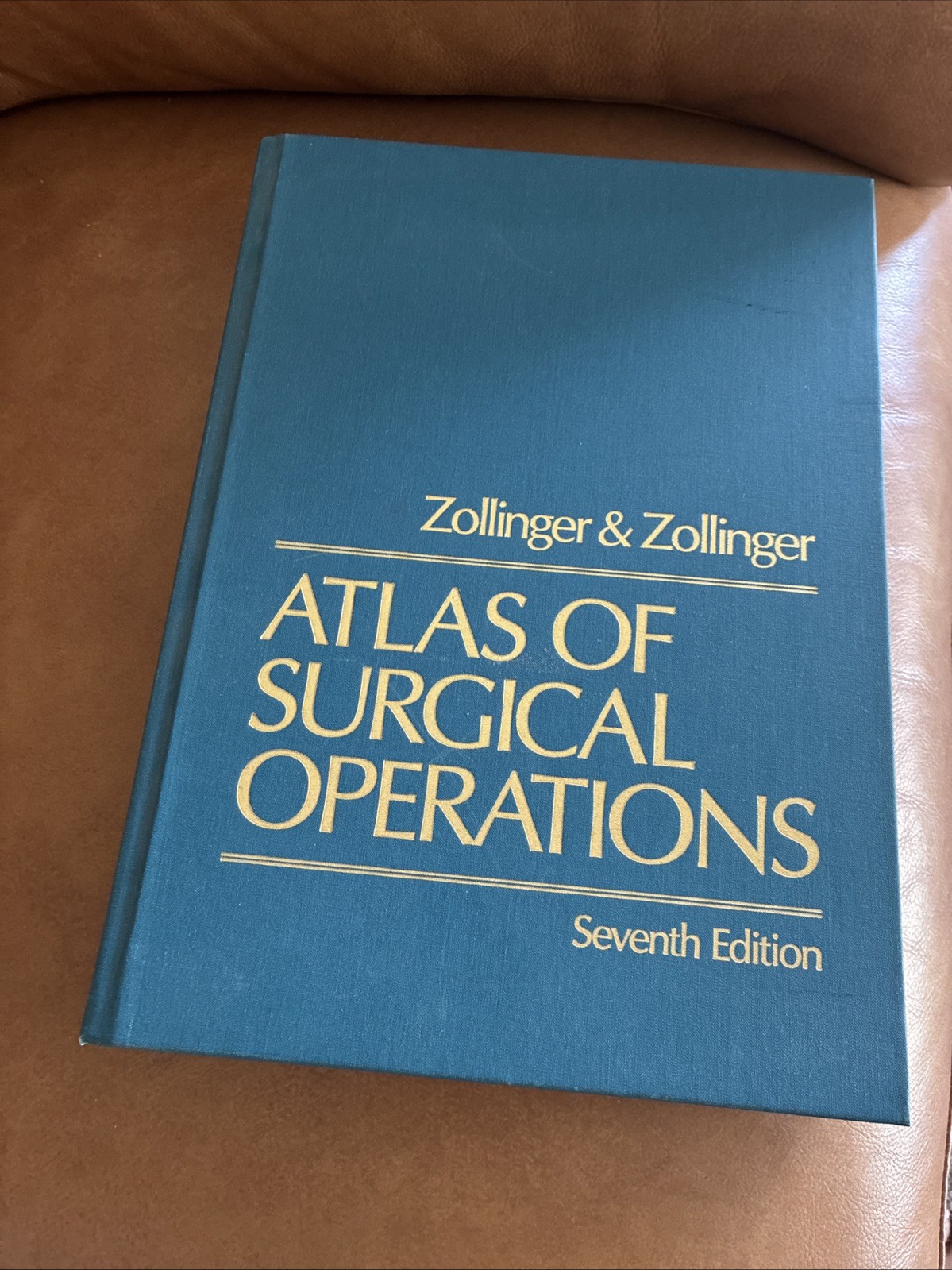 Atlas of Surgical Operations by Zollinger & JR HC G.surg Residency FRE SHI OBO