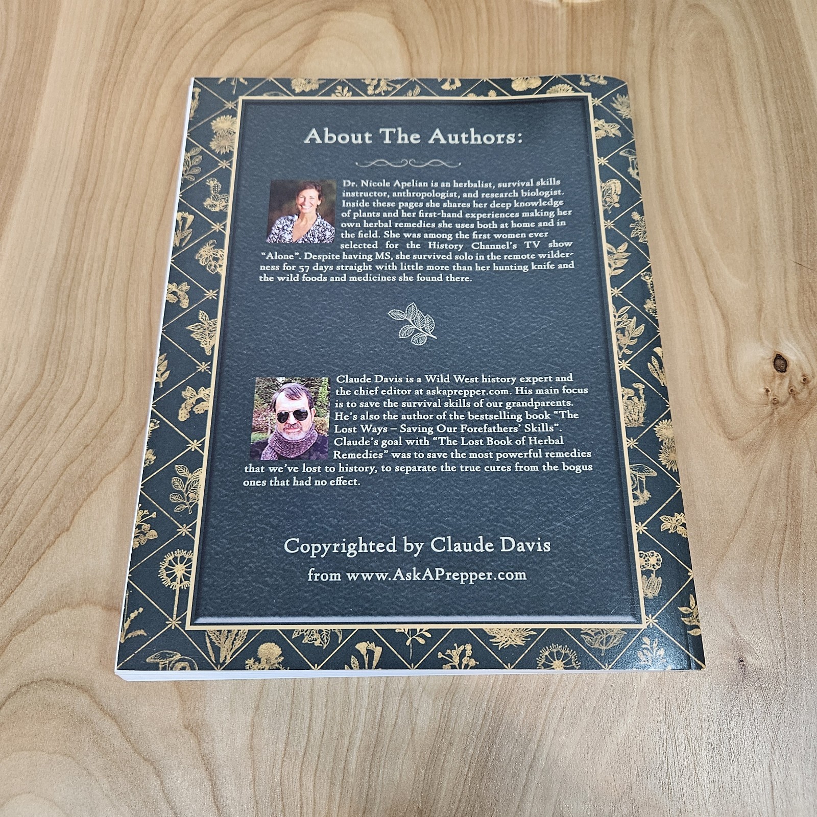 Lost Book of Remedies by Nicole Apelian and Claude Davis Sr.