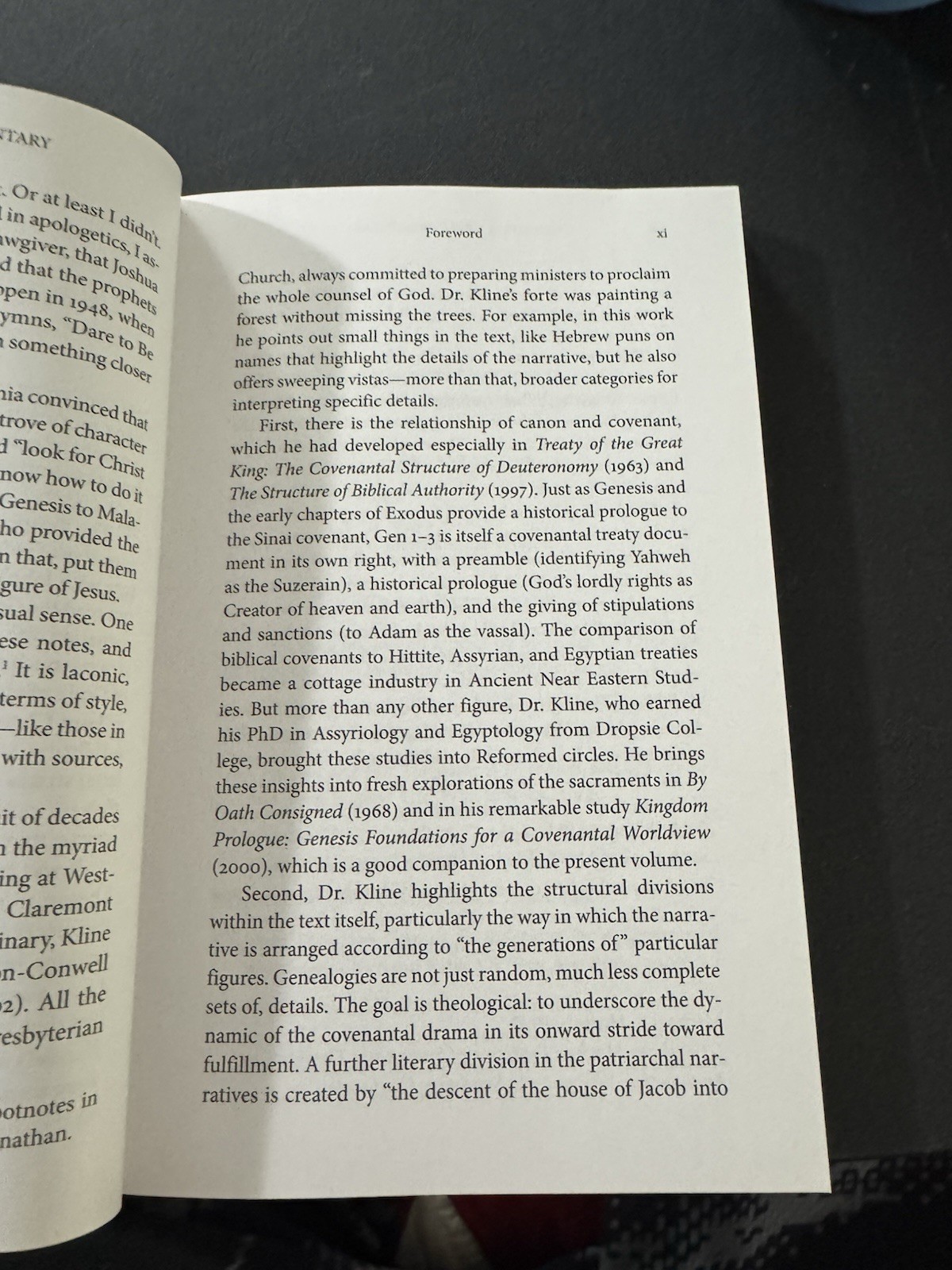 Genesis A New Commentary Meredith G Kline 2016 Paperback Theology Bible