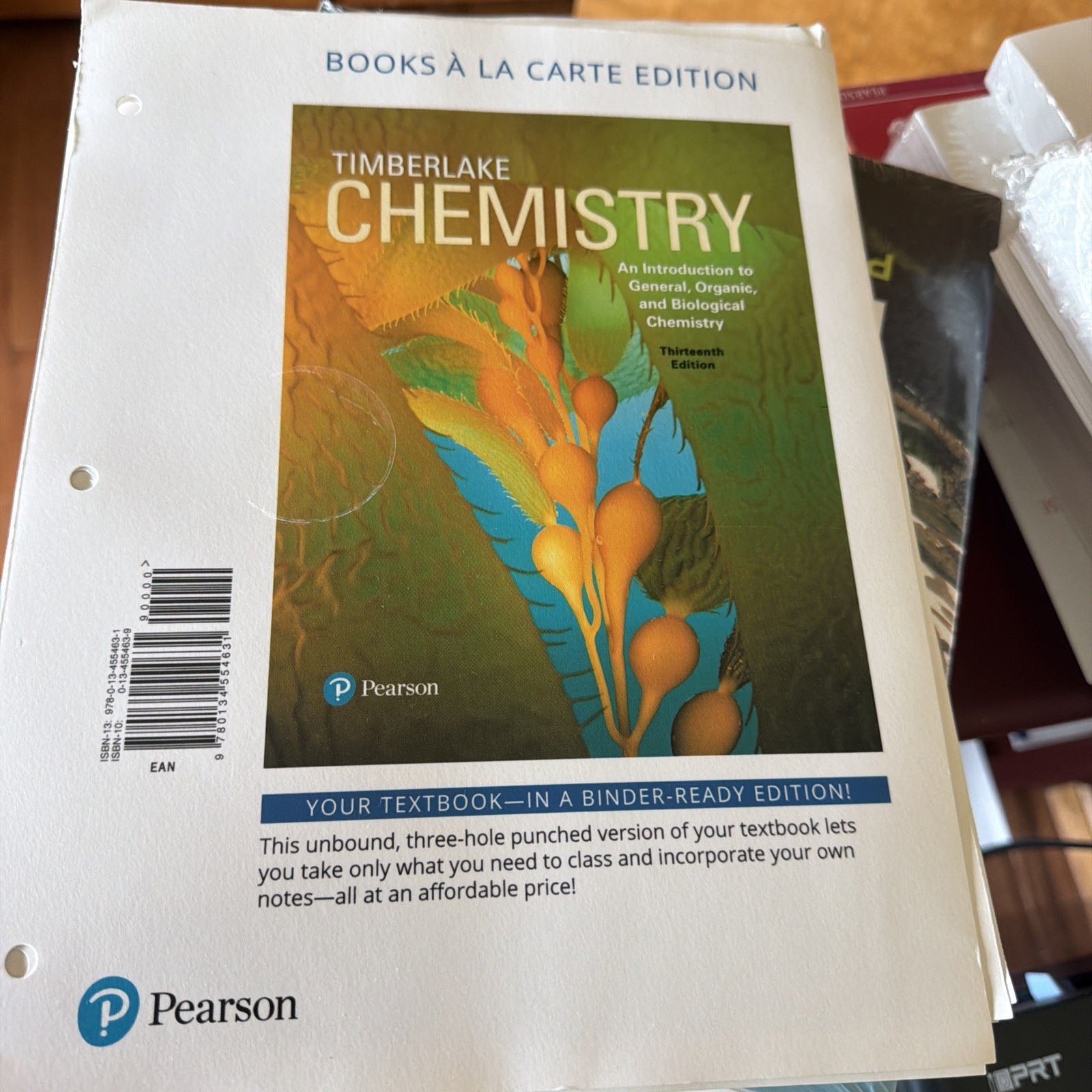 Chemistry an Introduction to General, Organic, and Biological Chemistry