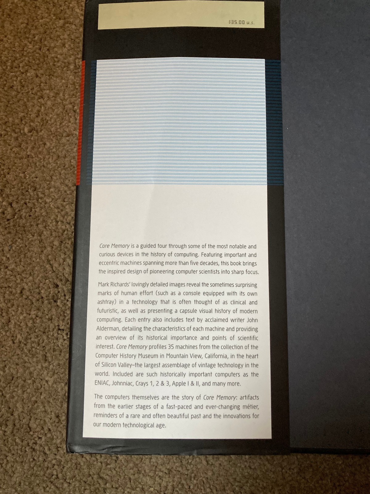 Core Memory: A Visual Survey of Vintage Computers by John Alderman (2007)