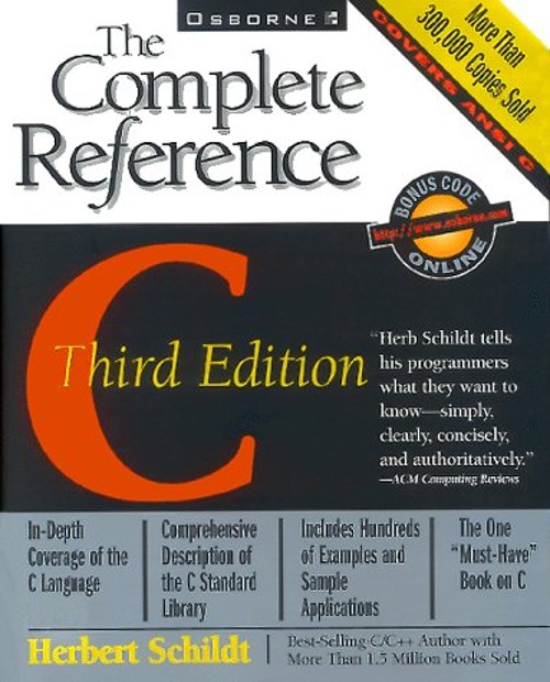 C : The Complete Reference Paperback Herbert Schildt