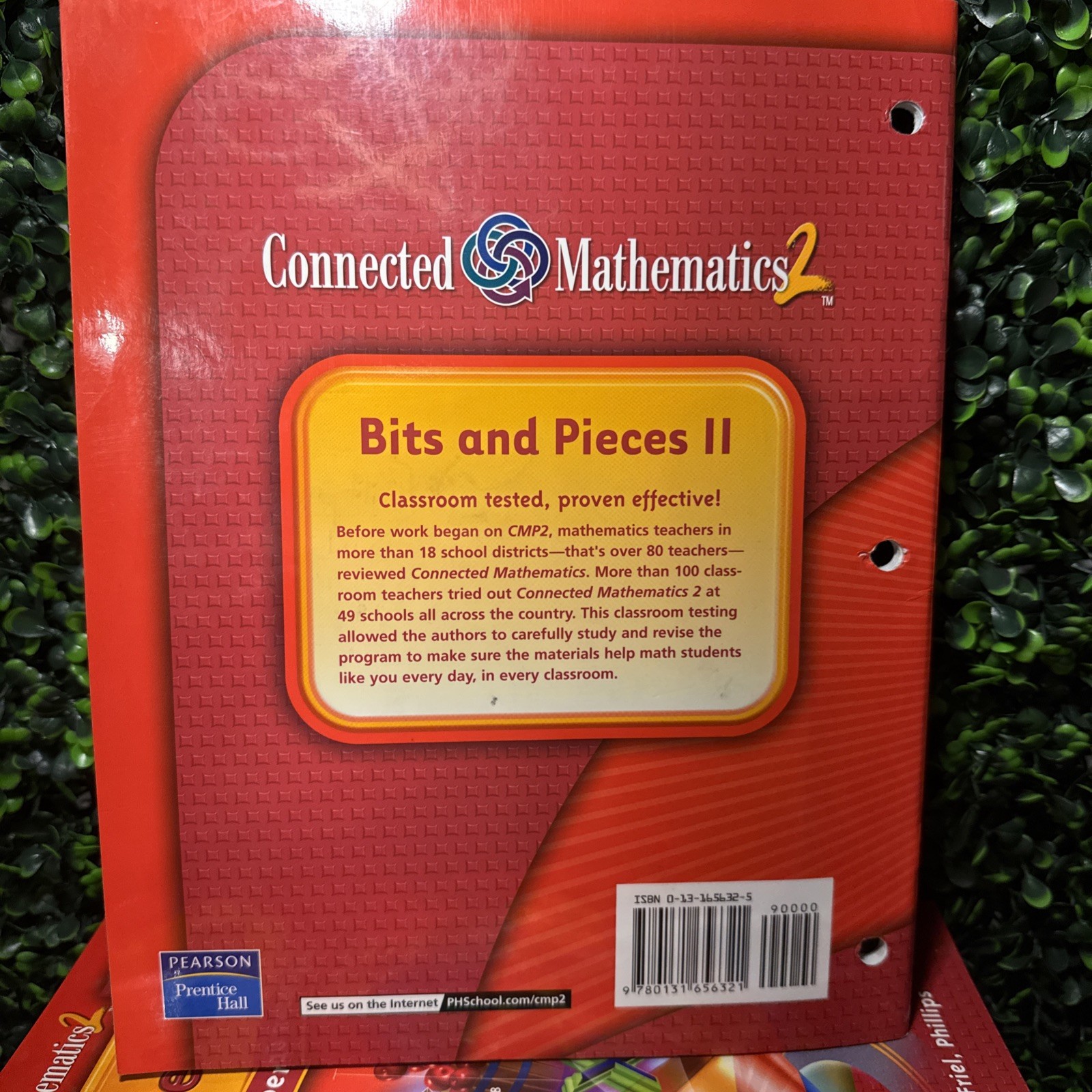 CONNECTED MATHEMATICS BITS AND PIECES II STUDENT EDITION SOFTCOVE – LNEW!