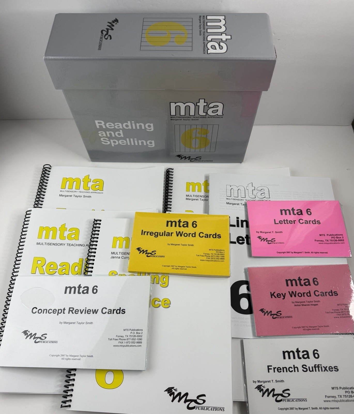 KIT: MTA Multisensory Teaching Approach Margaret Taylor Smith Reading Spelling 6