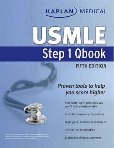 Kaplan Medical USMLE Step 1 Qbook (Kaplan Usmle) – Paperback By Kaplan – GOOD