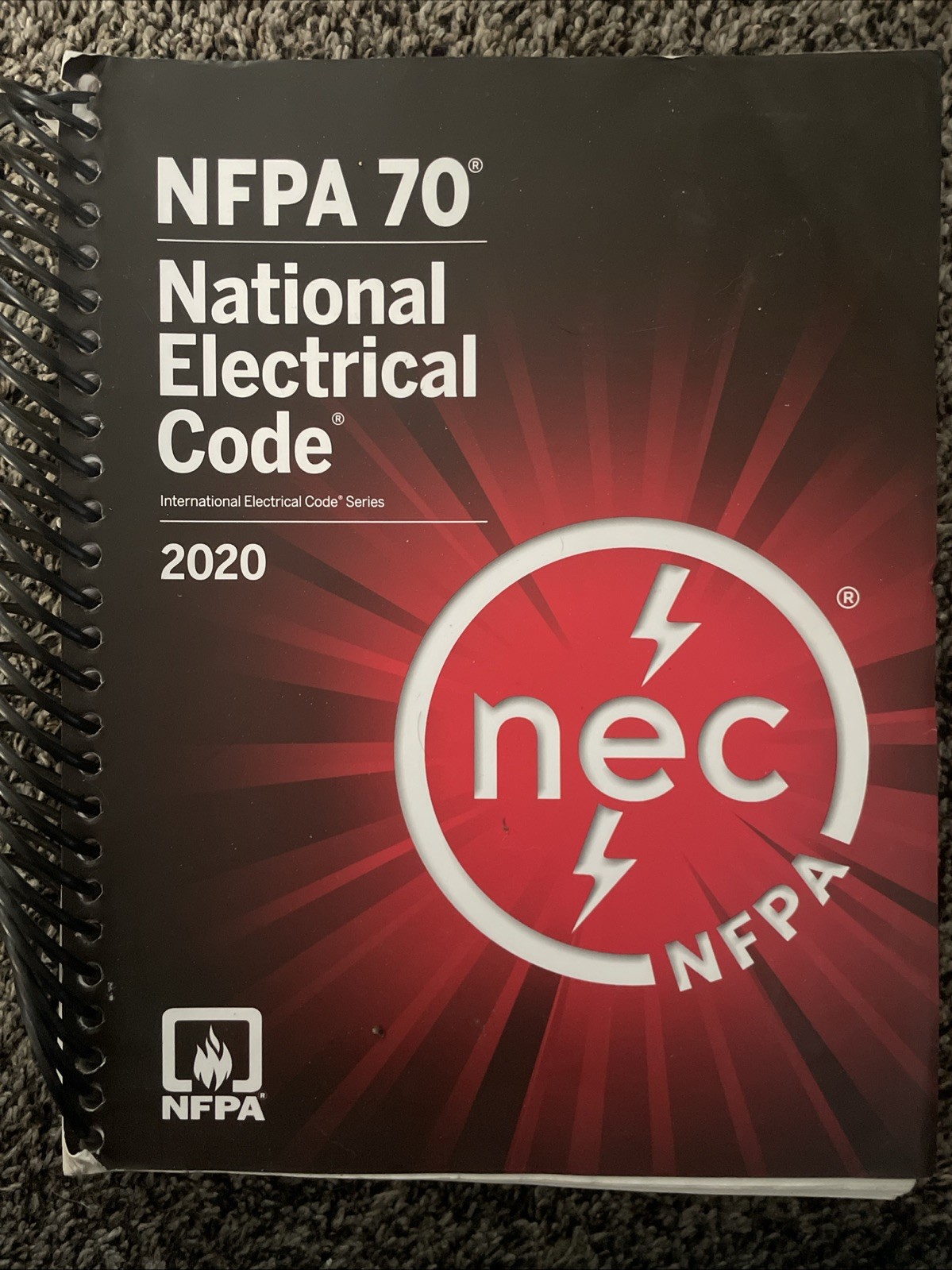 NFPA 70 National Electrical Code 2020 Edition Paperback