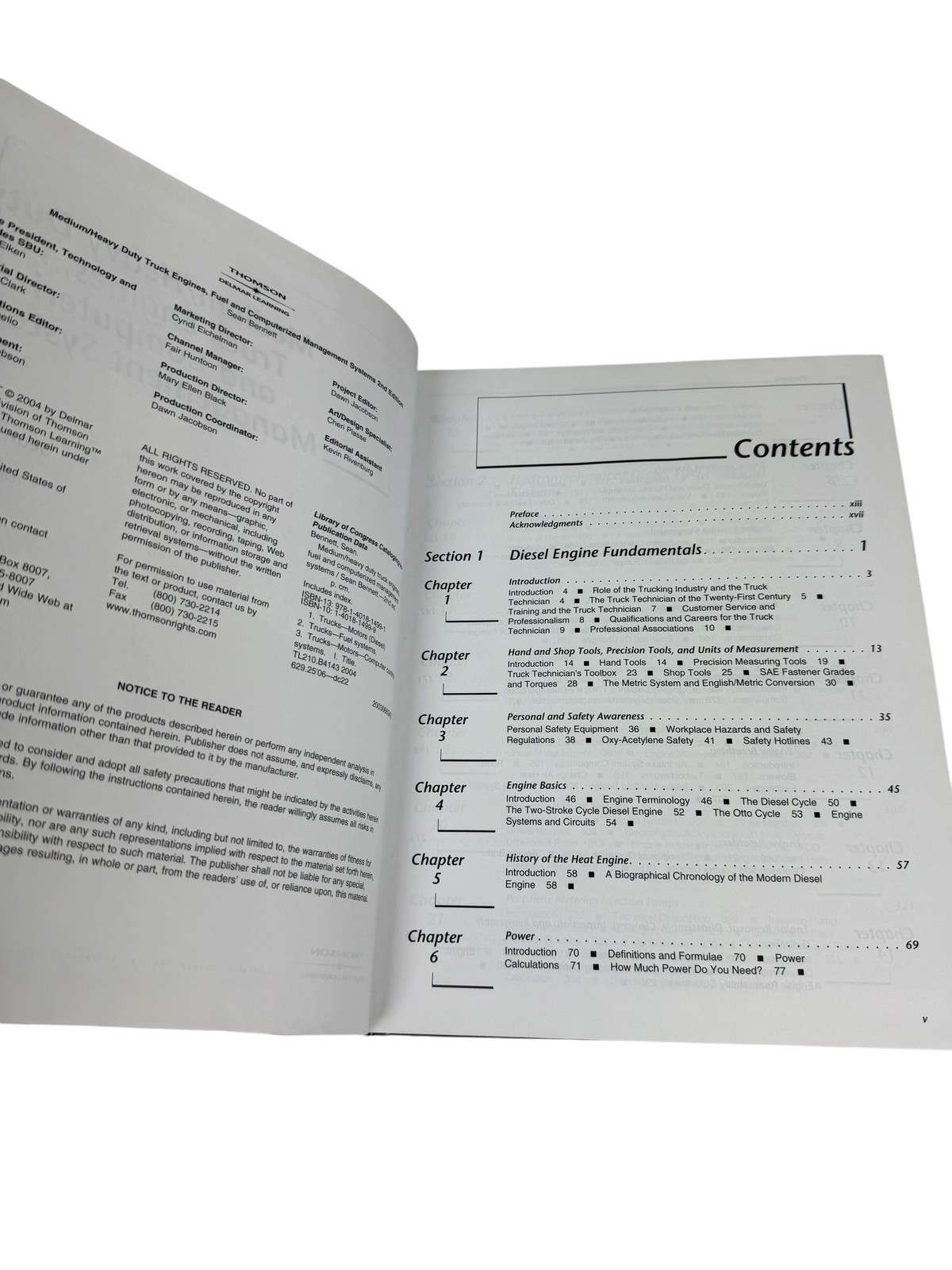 Medium/Heavy Duty Truck Engines Fuel & Computerized Mgmt Systems 2nd Ed Bennett