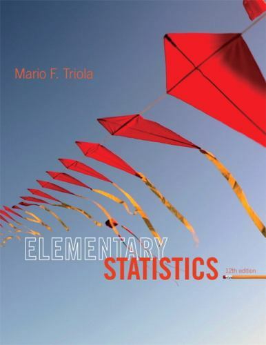 Elementary Statistics, 2 Volumes [With CD (Audio)] by Triola, Mario F.