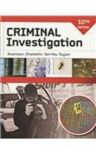 Criminal Investigation – Hardcover By Swanson, Charles – GOOD