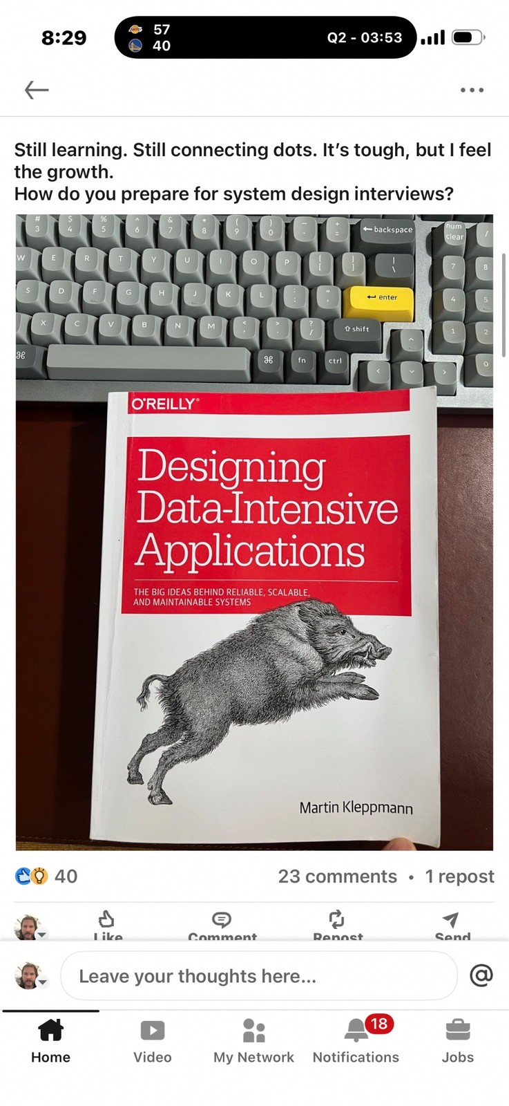 Designing Data-Intensive Applications by Martin Kleppmann – Paperback Textbook