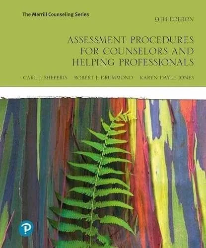 Assessment Procedures for – Paperback, by Sheperis Carl; Drummond -9780135186022