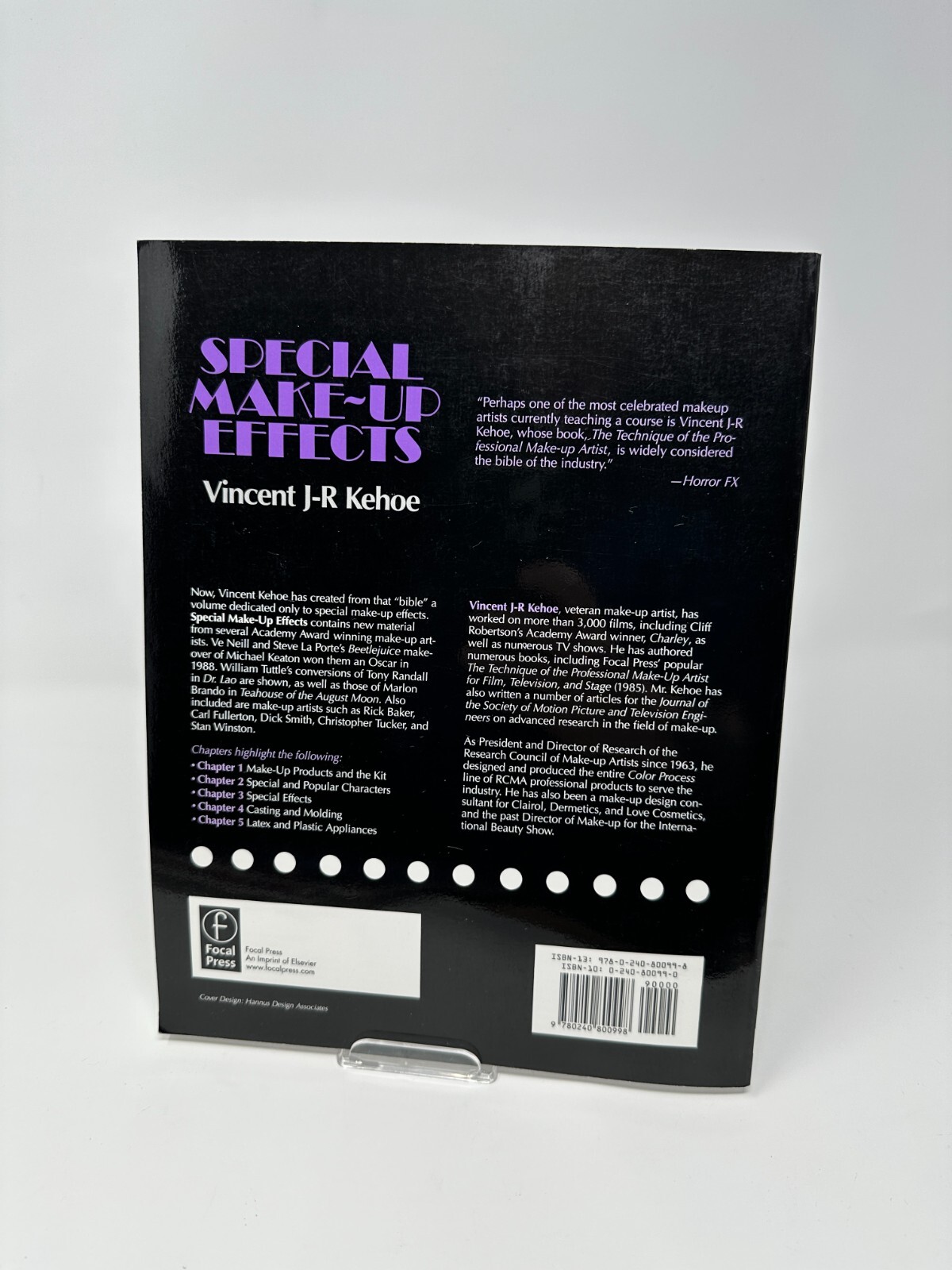 Special Make-Up Effects Paperback Vincent J. Kehoe