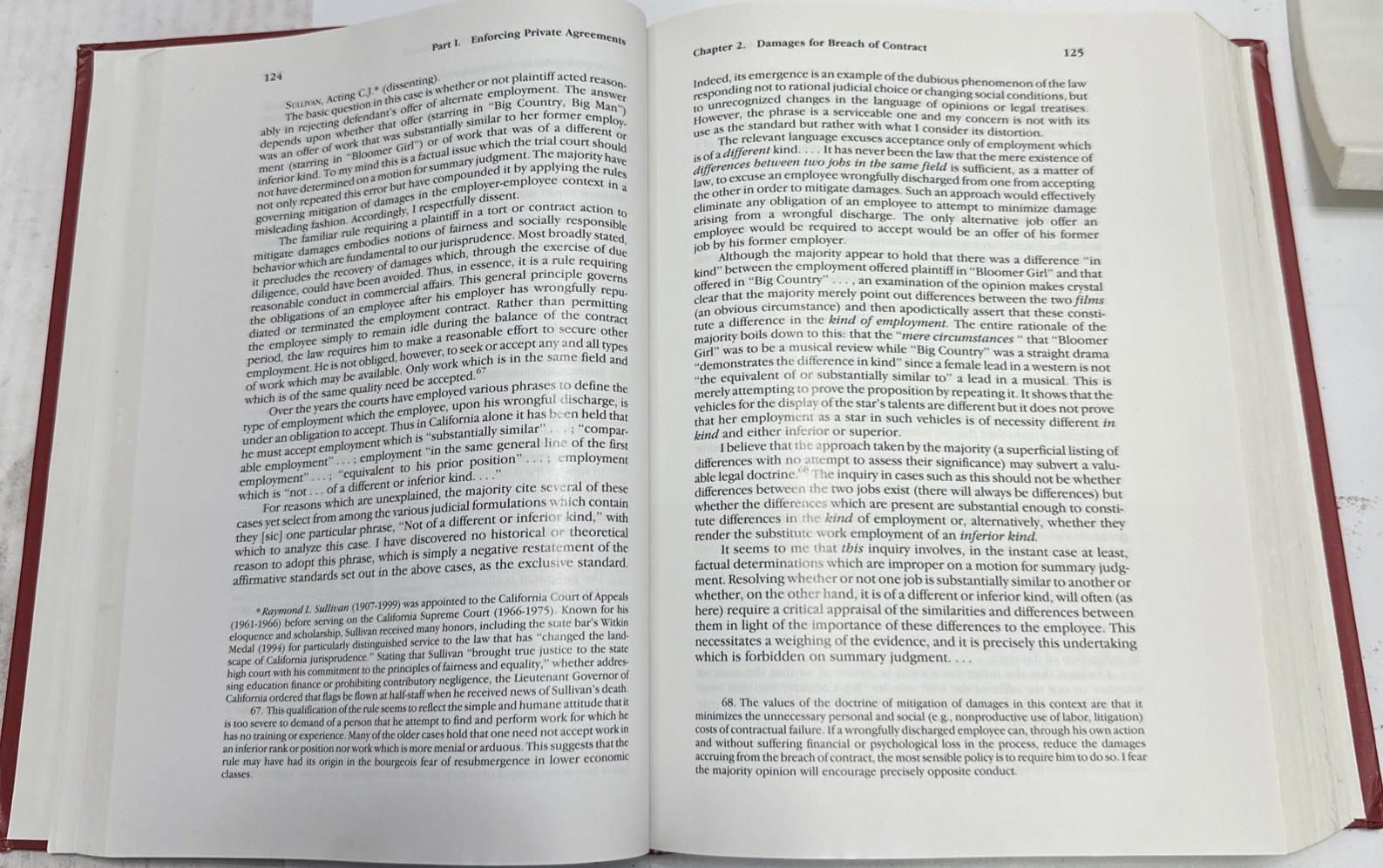 Contracts Cases and Doctrine C – very good