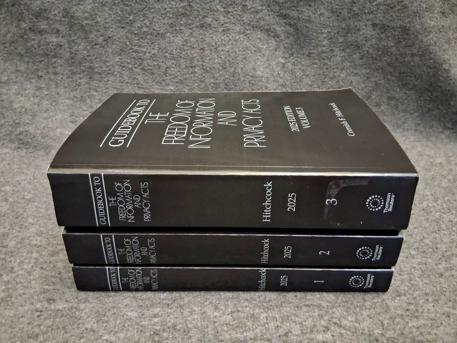 Guidebook to the Freedom of Information and Privacy Acts 2025 Ed. (Vols 1-2-3)