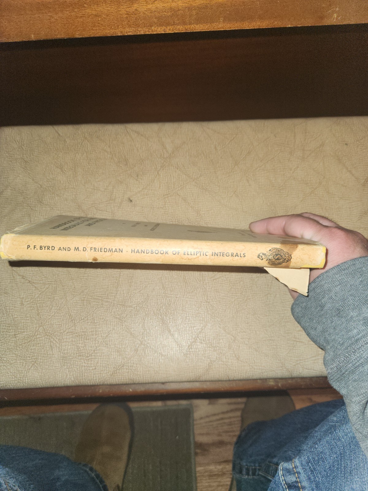 Handbook of Elliptic Integrals for Engineers and Physicist – 1954 Hardcover