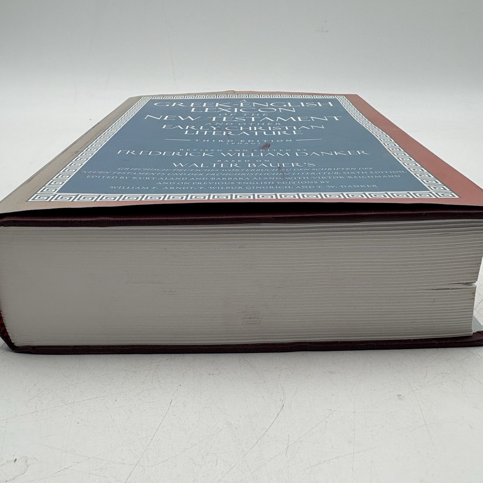 Danker GREEK-ENGLISH LEXICON OF THE NEW TESTAMENT 3rd Edition 2000