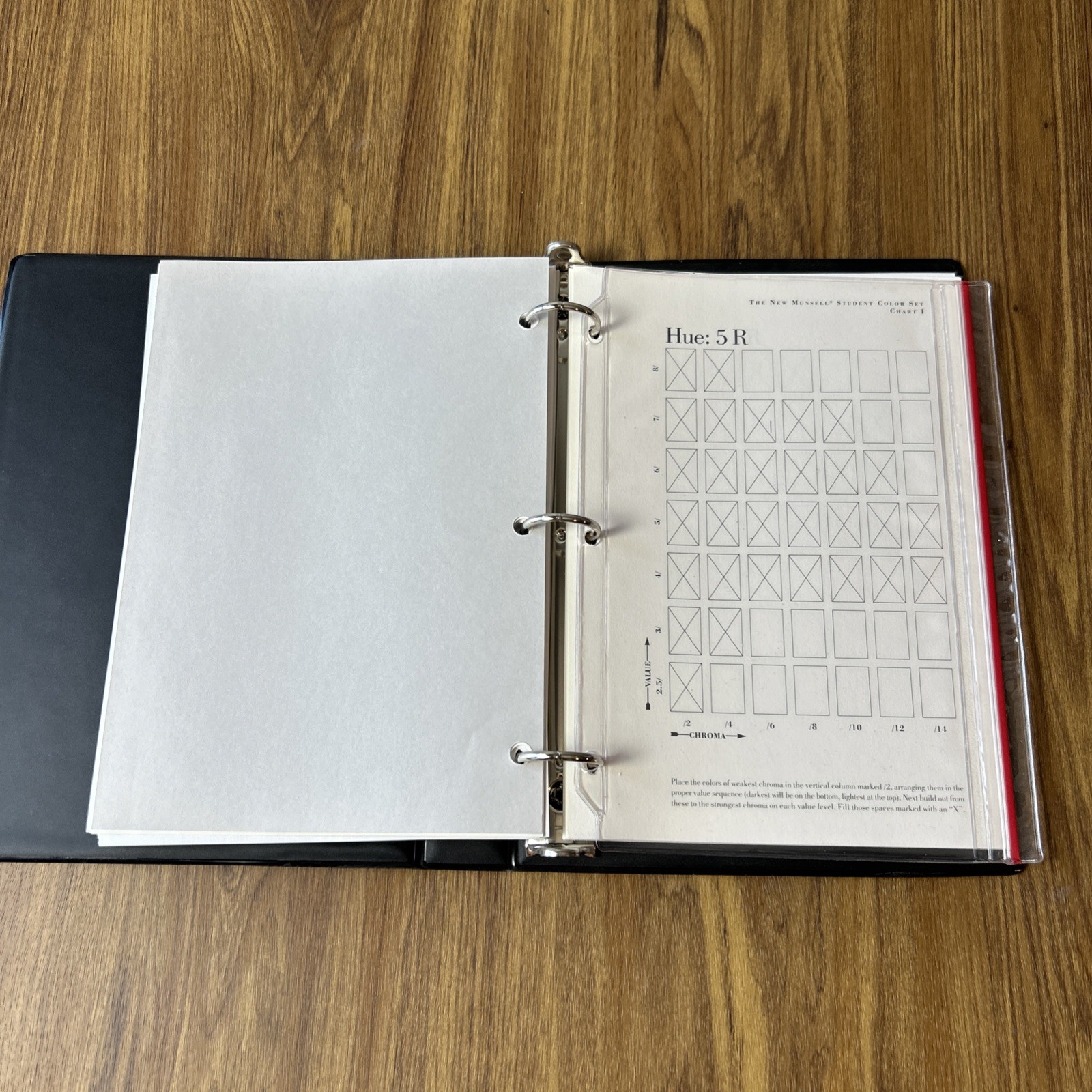 The New Munsell Student Color Set Second Edition Ring Binder Jim Long Luke Chart