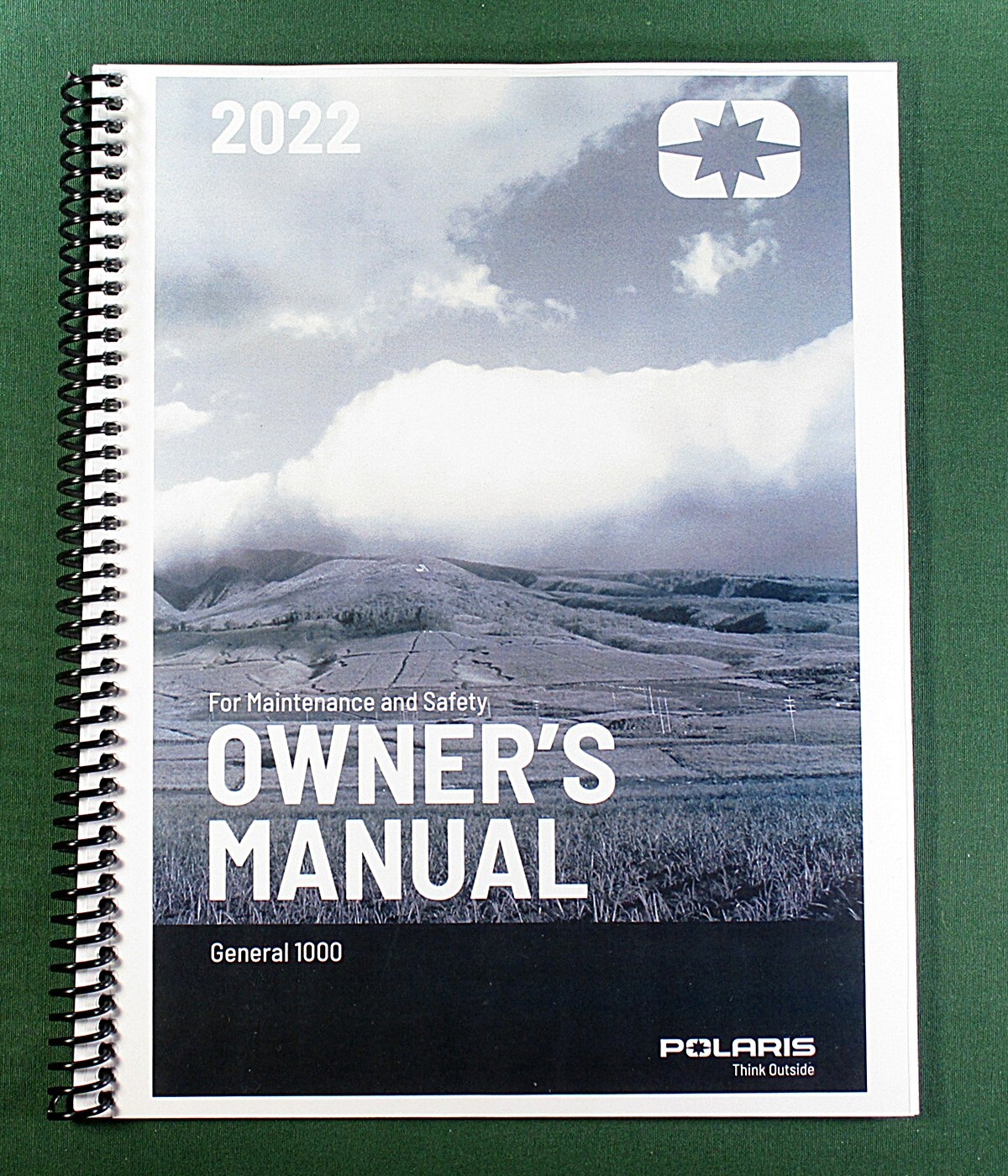 2022 Polaris General 1000 Owner’s Manual: Full Color & Protective Covers!