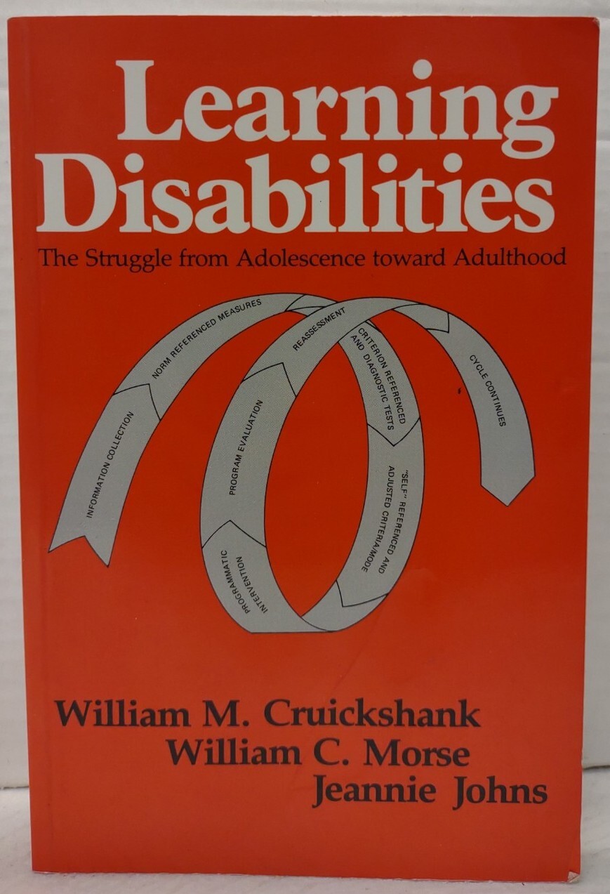 LEARNING DISABILITES by William M. Cruickshank (1980, Pb) * FREE SHIPPING *