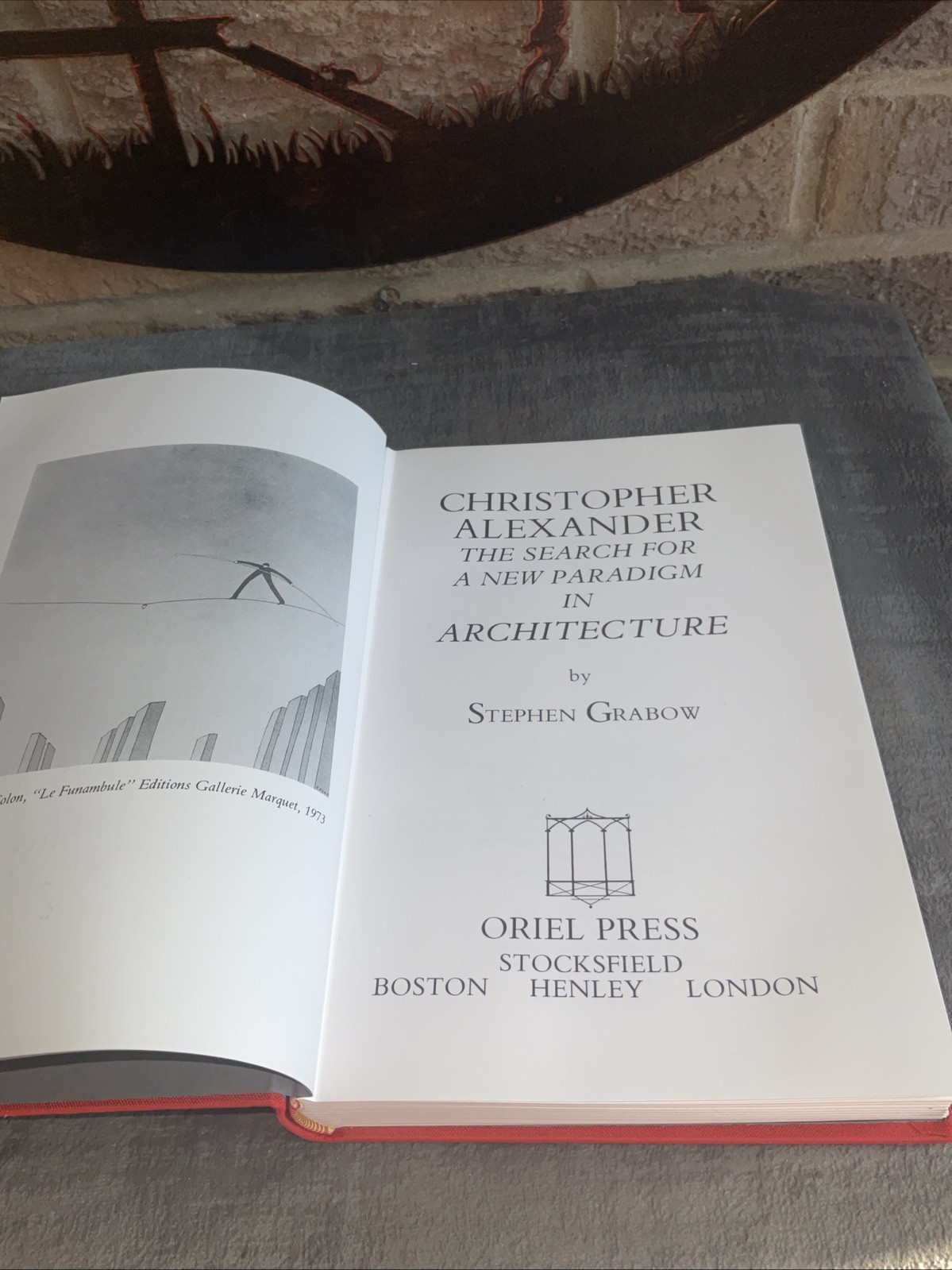 Christopher Alexander Search For a New Paradigm Architecture HB DJ 1983 1st Ed