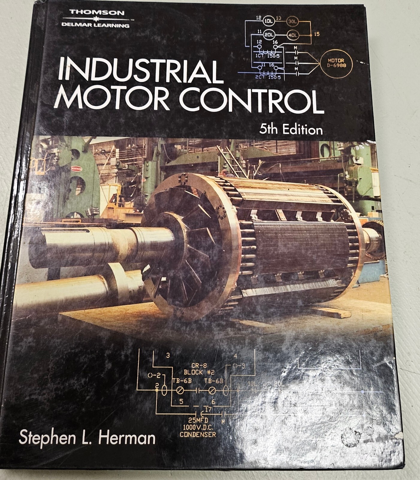 Industrial Motor Control 5th Edition Hardcover By Herman, Stephen L Very Good