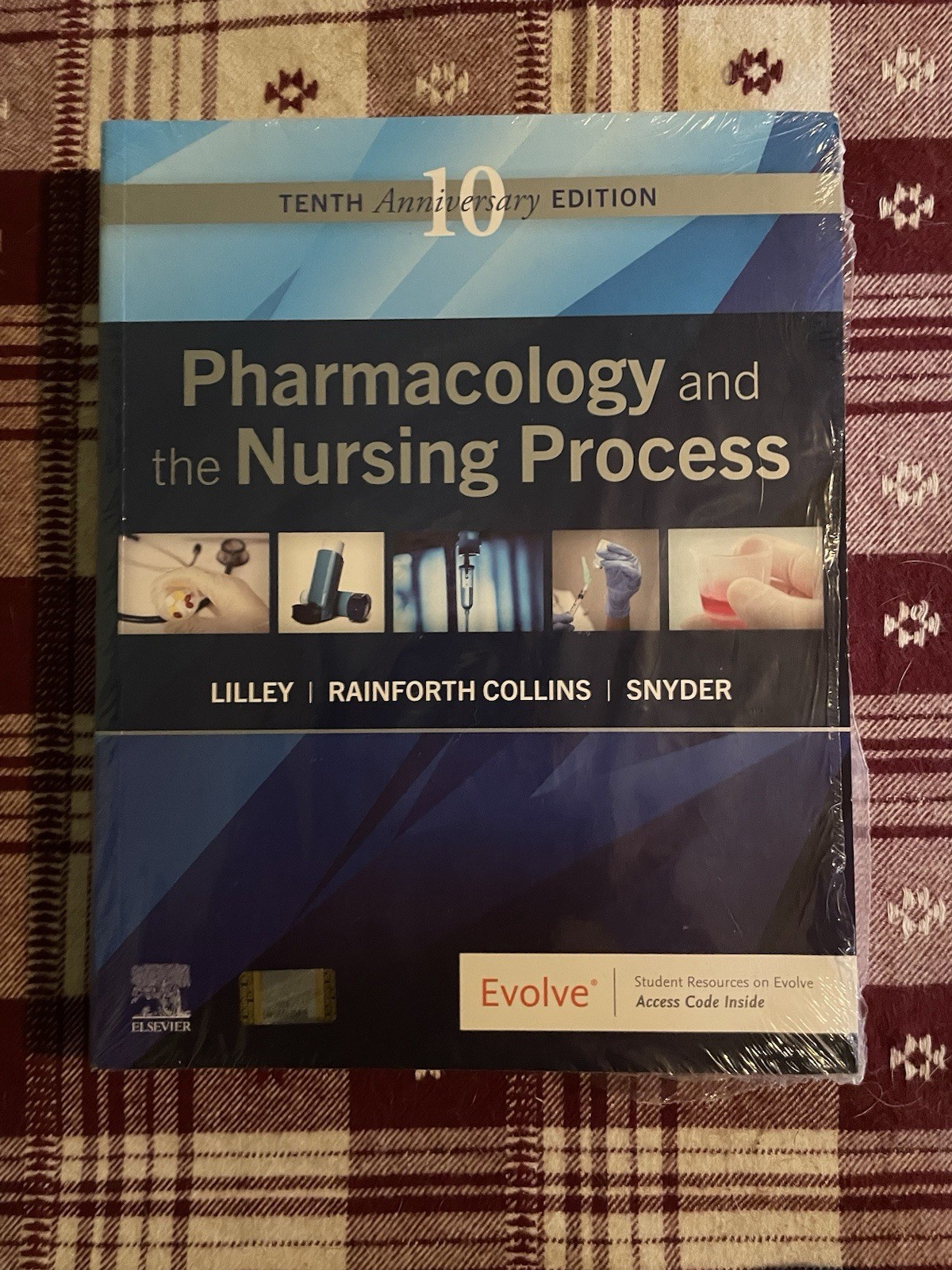Pharmacology and the Nursing Process by Shelly Rainforth Collins 10th FREE SHIP