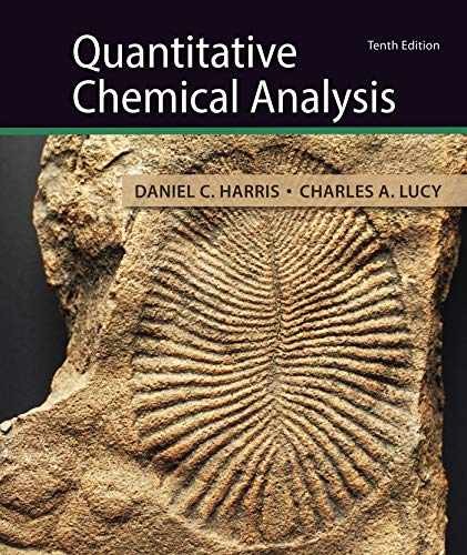 Quantitative Chemical Analysis – Hardcover, by Harris Daniel; Lucy – Very Good d