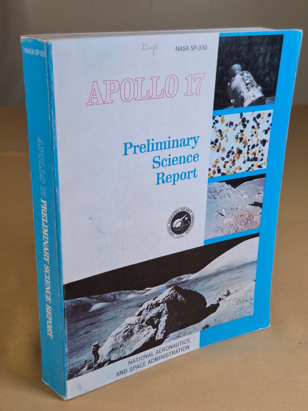 Apollo 17 Preliminary Science Report – NASA SP-330 – 1973 Printing 712 pages